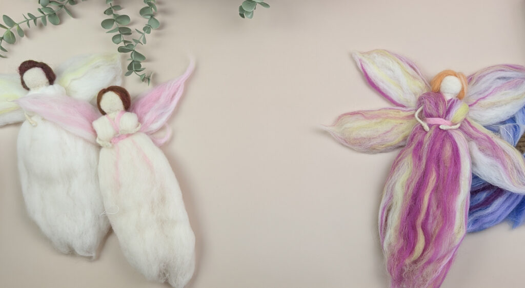 Kaniljas nåltovade änglar, unika gåvor och presenter till morsdag, dopet eller årsdagen