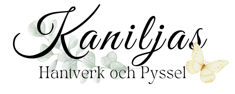 logga för kaniljas hantverk och pyssel